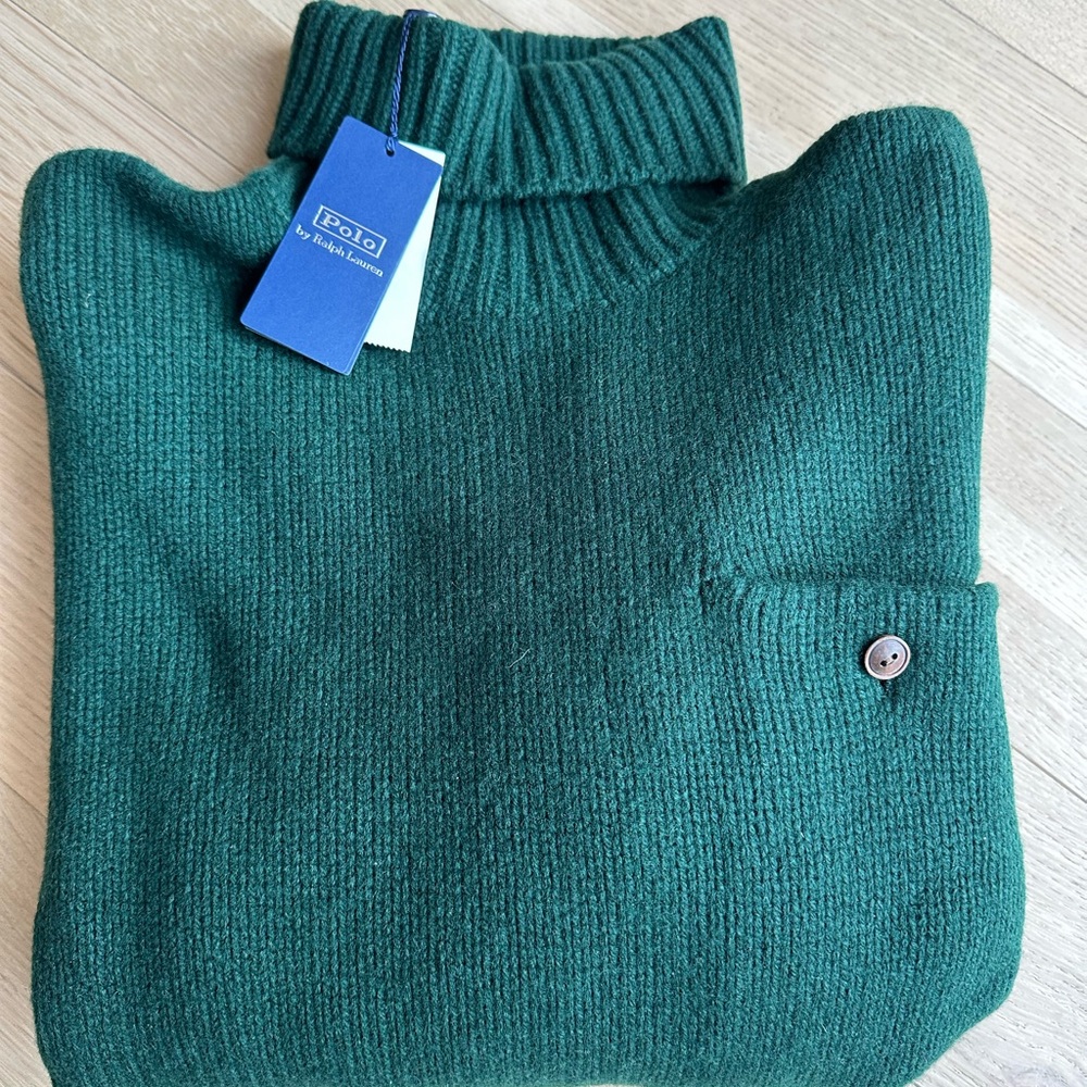 Polo by Ralph Lauren Men's Green Sweater XL
